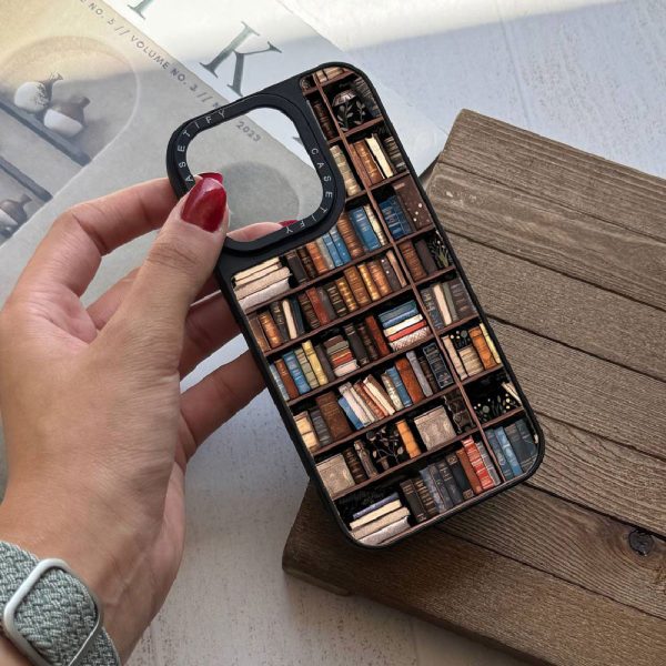 قاب آینه ای چاپی سفارشی (کد 0368) طرح کتابخانه مناسب برای گوشی موبایل شیائومی ردمی Xiaomi Redmi Note 8 / Note 8 Pro / Note 9S / Note 9 Pro / Note 10 Pro / Note 10 Pro Max / Note 11S / Note 11 4G / Note 11 Pro / Note 12 4G / Note 12 5G / Note 12S / Note 12 Pro 4G / Note 12 Pro 5G / Note 13 4G / Note 13 Pro 4G / Note 13 Pro Plus / Poco X5 / X5 Pro