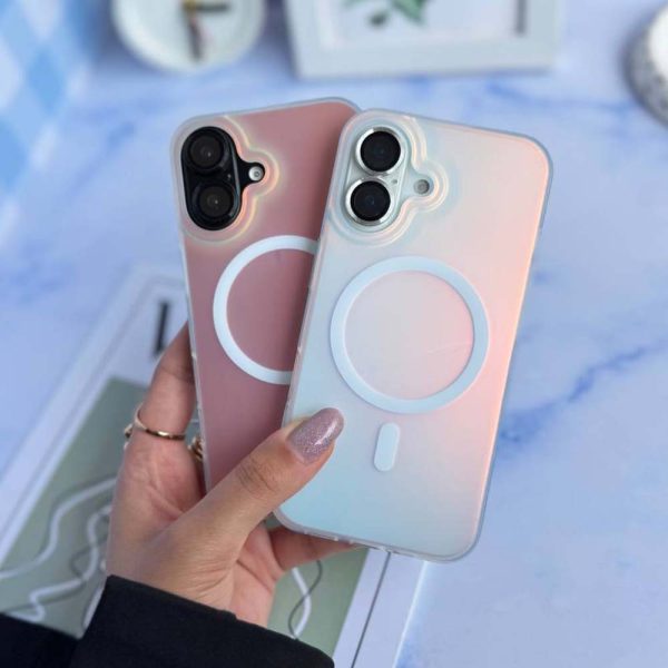 قاب هولوگرامی مگسیف مناسب برای گوشی موبایل اپل آیفون Apple iPhone 13 / 13 Pro Max / 15 / 15 Pro Max / 16 / 16 Pro / 16 Pro Max