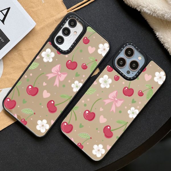 قاب آینه ای چاپی سفارشی (کد 0398) طرح Cherry Bloom مناسب برای گوشی موبایل سامسونگ Samsung Galaxy A12 / A13 / A14 / A15 / A21S / A22 4G / A23 / A24 / A25 / A30S / A31 / A32 4G / A32 5G / A33 / A34 / A35 / A50 / A50S / A51 / A52 / A52S / A53 / A54 / A55 / A71 / A72 / A73 / S20 FE / S21 FE / S23 FE / S22 Ultra / S23 Ultra / S24 Ultra