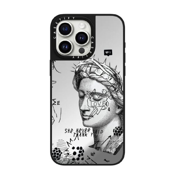 قاب آینه ای چاپی سفارشی (کد 0392) طرح david statue مناسب برای گوشی موبایل اپل آیفون Apple iPhone 7 / 8 / SE 2020 / 7 Plus / 8 Plus / X / XS / XR / XS Max / 11 / 11 Pro / 11 Pro Max / 12 / 12 Mini / 12 Pro / 12 Pro Max / 13 / 13 Mini / 13 Pro / 13 Pro Max / 14 Pro / 14 Pro Max / 15 / 15 Pro / 15 Pro Max / 16 / 16 Pro / 16 Pro Max
