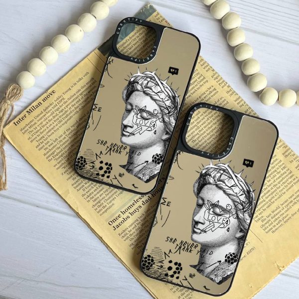 قاب آینه ای چاپی سفارشی (کد 0392) طرح david statue مناسب برای گوشی موبایل سامسونگ Samsung Galaxy A12 / A13 / A14 / A15 / A21S / A22 4G / A23 / A24 / A25 / A30S / A31 / A32 4G / A32 5G / A33 / A34 / A35 / A50 / A50S / A51 / A52 / A52S / A53 / A54 / A55 / A71 / A72 / A73 / S20 FE / S21 FE / S23 FE / S22 Ultra / S23 Ultra / S24 Ultra