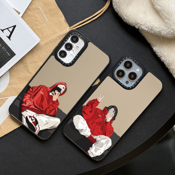 قاب آینه ای چاپی سفارشی (کد 0359) طرح red couple مناسب برای گوشی موبایل سامسونگ Samsung Galaxy A12 / A13 / A14 / A15 / A21S / A22 4G / A23 / A24 / A25 / A30S / A31 / A32 4G / A32 5G / A33 / A34 / A35 / A50 / A50S / A51 / A52 / A52S / A53 / A54 / A55 / A71 / A72 / A73 / S20 FE / S21 FE / S23 FE / S22 Ultra / S23 Ultra / S24 Ultra