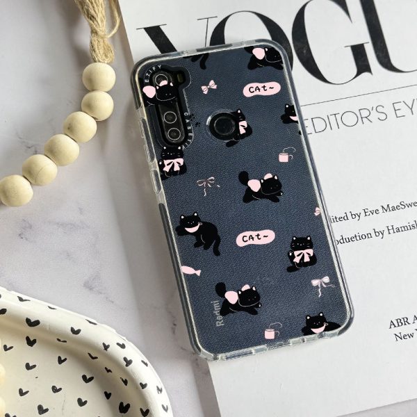 قاب شفاف چاپی سفارشی (کد 0395) مدل cute cat مناسب برای گوشی موبایل شیائومی ردمی Xiaomi Redmi Note 8 / Note 8 Pro / Note 9 / Note 9S / Note 9 Pro / Note 10 Pro / Note 10 Pro Max / Note 11S / Note 11 4G / Note 12S / Note 13 4G / Note 13 Pro 4G / Note 14 4G / Note 14 Pro 4G / Poco X3 / X3 Pro / F5