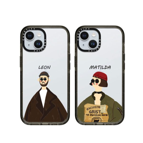 قاب شفاف چاپی سفارشی (کد 0386) مدل leon & matilda مناسب برای گوشی موبایل اپل آیفون Apple iPhone 7 Plus / 8 Plus / XR / XS Max / 11 / 11 Pro / 11 Pro Max / 12 / 12 Mini / 12 Pro / 12 Pro Max / 13 / 13 Mini / 13 Pro / 14 Pro / 14 Pro Max / 15 / 15 Pro / 16 / 16 Pro / 16 Pro Max